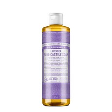 닥터브로너스 페이스 앤 바디 퓨어 캐스틸 솝 바디워시 라벤더, 475ml, 1개