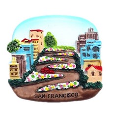 세계 여행 컬렉션 냉장고 자석, 아메리카미국샌프란시스코B