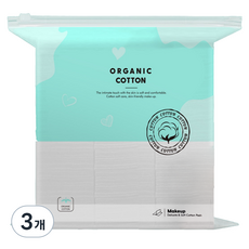 Day Green大容量純棉薄化妝棉 5*6cm, 3個, 800入