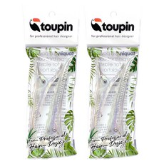 分區髮夾, 4個, 極光