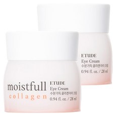 ETUDE 水潤膠原高保濕彈力眼霜, 28ml, 2罐
