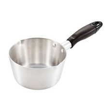 珍珠金屬 瓦斯爐適用 鋁製小型雪平鍋, 14cm, HB-2206, 1個