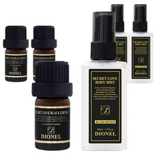 디오넬 시크릿러브 블랙에디션 5ml + 바디미스트 80ml, 3세트