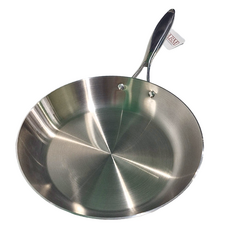 ABM 三層複合不鏽鋼單柄平底鍋 28cm, 1個