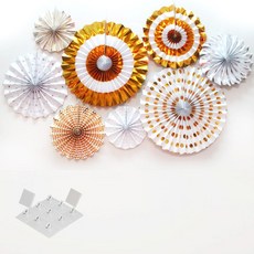 夢幻派對裝飾品, 黃金和白銀, 1套