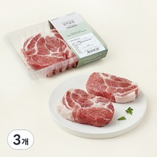 성지농장 동물복지 한돈 목심 보쌈용 (냉장), 600g, 3개