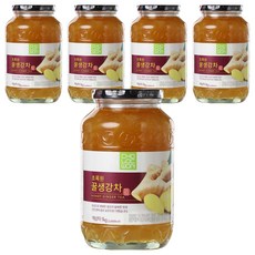 초록원 꿀생강차, 1kg, 1개입, 5개