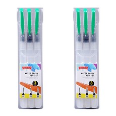 ABM Korea 水刷筆 3件組, 4*19cm, 2組