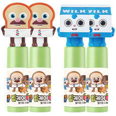 ATEX 天才麵包理髮師護唇膏 2種組, 草莓口味, 7.6g, 2組