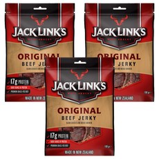 잭링크스 비프 져키 오리지널 육포, 100g, 3개