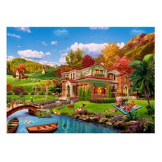 제이앤케이 여러가지 배경의 퍼즐, 1000피스, 스타일6, 1개