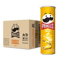 PRINGLES 品客 洋芋片 香濃起司風味, 110g, 12罐