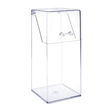 SK 雄碁 透明壓克力刷具收納盒附珍珠 SKB5505, 透明, 1個