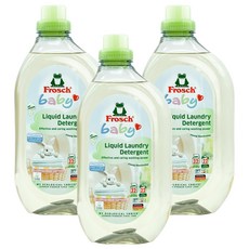 프로쉬 베이비 액상 세탁세제, 1.5L, 3개