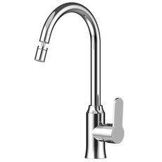 BATHROOM KNOWLEDGE 鵝頸式單孔檯上盆臉盆水龍頭 Aqua 270, 1個