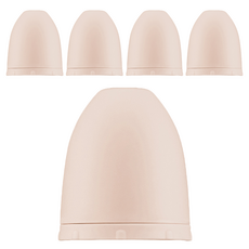 Simba 小獅王辛巴 蘊蜜標準奶瓶瓶蓋組, 栗粉, 5組