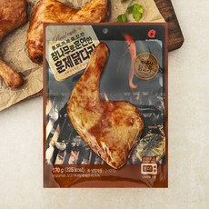 마니커에프앤지 참나무로 훈연한 훈제닭다리, 170g, 1개