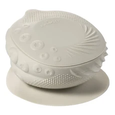 miniware 五感寶貝鉑金矽膠碗, 燕麥牛奶, 1個