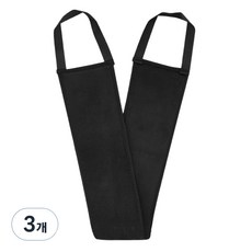 Cozywell 搓背巾 WA5043, 黑色, 3個, 1入