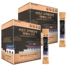 KOREAN RED GINSENG FARMER 6年根高麗紅參萃取液隨身包 100條入, 1.2kg, 2盒