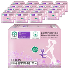 OCBON 本恩 護墊, 加長型(18cm), 28片, 20包