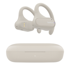 벨킨 사운드폼 클리어핏 오픈형 스포츠 이어후크 초경량 무선 이어폰, 샌드, AUC013btSA