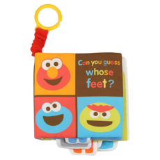 芝麻街 布書 這是誰的腳, 精美插圖，與寶寶共度美好時光, K's Kids 奇智奇思