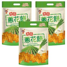 Onlyone 海龍王香蒜蔥花餅, 160g, 3袋