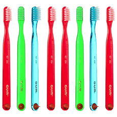 SUNSTAR 三詩達 G.U.M 經典圓頂修剪牙刷 407, 4入, 2個