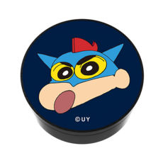 BELLEAMANT 蠟筆小新 蠟筆小新臉部造型 車用芳香劑 動感超人小新 白麝香, 1個