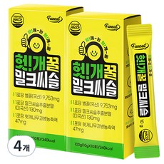 퍼니트 확 깨는 헛개꿀 밀크씨슬 10p, 100g, 4개