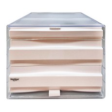 Livinbox DDH-121桌上型文件櫃 A4樣式, 本透