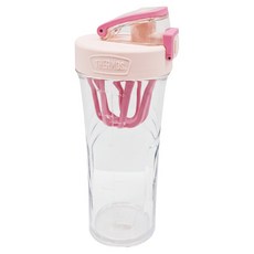 THERMOS 膳魔師 搖搖杯 改性PCT材質不含雙酚A 耐熱耐冷-20°C至90°C 上蓋安全扣環設計, 玫瑰粉色, 710ml, 1個