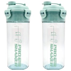 LocknLock 樂扣樂扣 Pro Shaker系列 搖搖杯, 薄荷色, 690ml, 2個