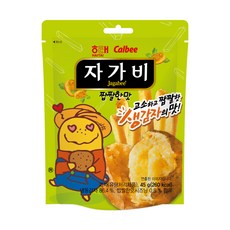 Calbee 卡樂比 Jagabee 鹹味薯條, 45g, 5包