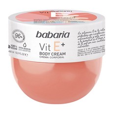 Babaria 維生素E+ 身體乳霜, 400ml, 1個
