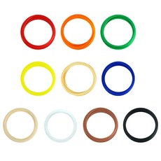 투칸 저온 필라멘트 10종 세트, 혼합색상, 1개