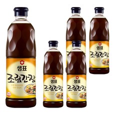 Sempio 膳府 燉煮醬油, 860ml, 5個