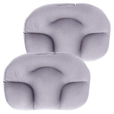 일상나눔 고밀도 무중력 베개, 연그레이, 2개