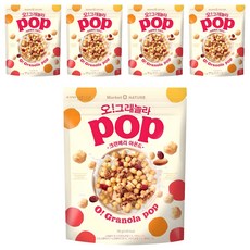 오그래놀라 팝 크랜베리 아몬드, 520g, 5개