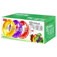 盛香珍 零卡果凍 綜合 220個, 6kg, 1盒
