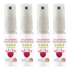 Luveta 樂唯他 兒童專用口腔噴護劑, 水蜜桃口味, 20ml, 台灣製造, 食品級原料, 4瓶