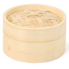 PEARL LIFE 珍珠金屬 Chinese House 系列 中式竹製蒸籠 HC-592, 15cm, 1個