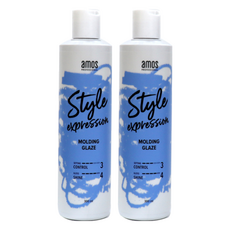 아모스프로페셔널 스타일 익스프레션 몰딩 헤어 글레이즈, 2개, 300ml