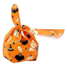 萬聖節兔子包裝袋 50入, 2個, 橘色圖案