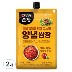 청정원순창 양념쌈장, 190g, 2개