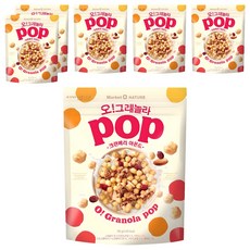 오그래놀라 팝 크랜베리 아몬드, 520g, 6개