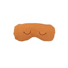 Clairer黃土染色眼部熱敷紅豆眼罩 1號刺繡, 1件, 1個