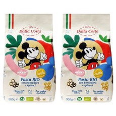 달라코스타 미키마우스 토마토 시금치 파스타, 300g, 2개