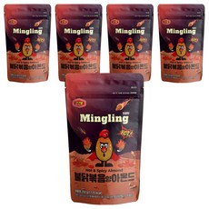 머거본 불닭볶음 아몬드, 200g, 5개
